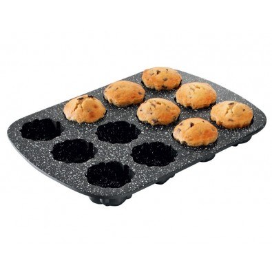 Forma na muffiny 12ks mram.povrch - Kuchyně pečení, koření