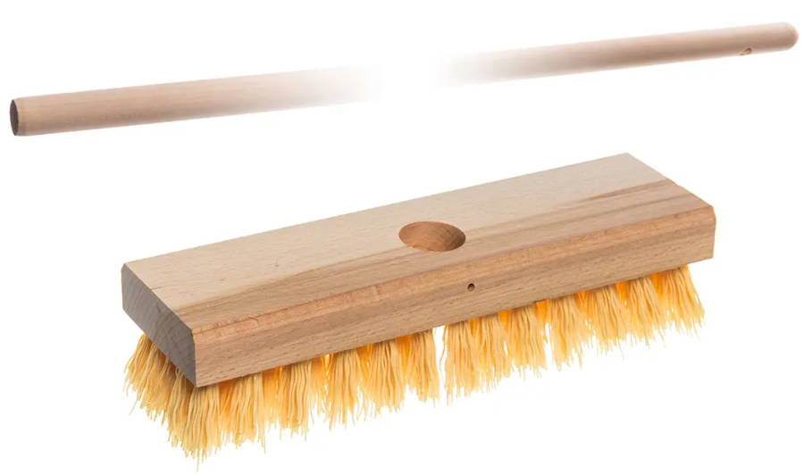 Kartáč podlahový+hůl 1,4m 4224/861 - Domácnost a úklid úklidové pomůcky a prostředky