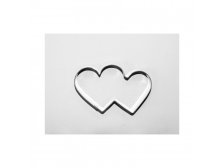 Vykrajovačka Dvojsrdce nerez