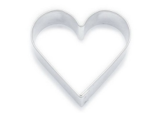 Vykrajovačka Srdce nerez