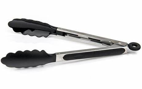 Kleště 28cm silikon/kov Kleště 28cm silikon/kov - Kuchyně kuchyňské náčiní a pomůcky