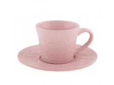 Šapo 220ml keramika růžové, kytičky