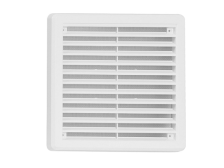 Mřížka větrací 200x200mm K bílá, plast