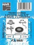 F2/86S 3/4 těsnění na nerez sítko F2/86S 3/4 těsnění na nerez sítko - Domácnost a úklid potřeby a pomůcky pro domácnost