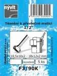 F3/90K 1/2 převleč.mat.klinger F3/90K 1/2 převleč.mat.klinger - Domácnost a úklid potřeby a pomůcky pro domácnost