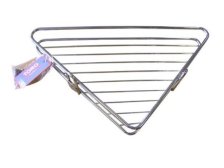 Polička rohová 34x25cm Cr drát