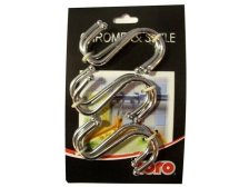 Sada háčků "S" 6ks, nerez