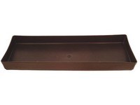 Miska pod truhlík 40cm Hnědá - Zahrada zahradnické nářadí a pomůcky