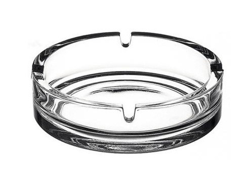 Popelník 14cm čirý,sklo - Domácnost a úklid potřeby a pomůcky pro domácnost