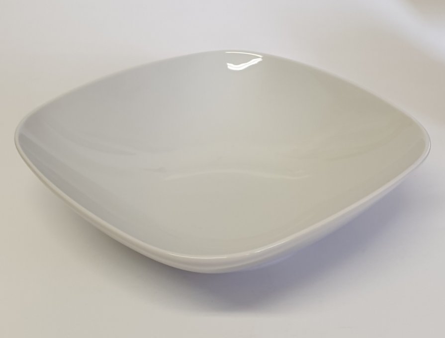 Talíř hluboký 20cm hranatý Talíř hluboký 20cm hranatý - Kuchyně stolování