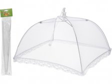 Síťka 45x45cm na potraviny bílá