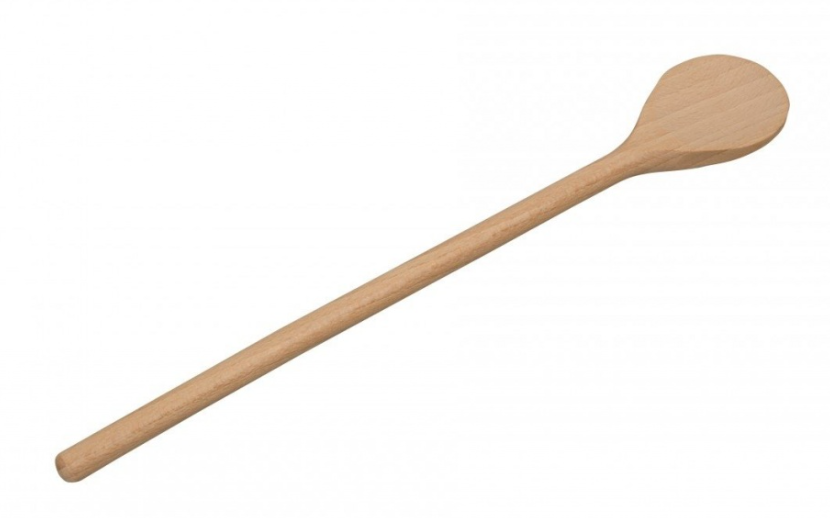 Vařečka 20cm kulatá, dřevo - Kuchyně kuchyňské náčiní a pomůcky