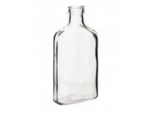 Láhev 100ml placatka, sklo