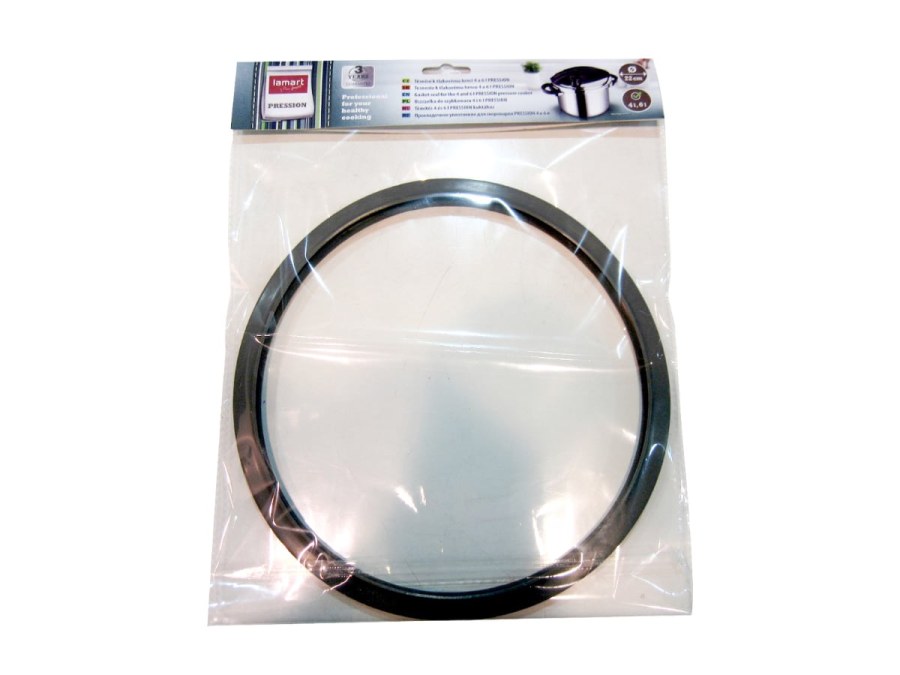 Těsnění tlak.hrnce 22cm/na 4+6l Pression, silikon Těsnění tlak.hrnce 22cm/na 4+6l Pression, silikon