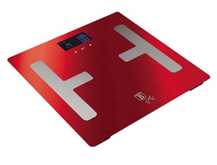 Váha osobní do 150kg Smart Burgundy Metallic Line Váha osobní do 150kg Smart Burgundy Metallic Line - Domácnost a úklid potřeby a pomůcky pro domácnost