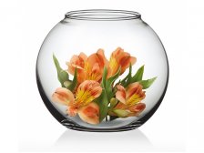 Váza 16,4cm GLOBE (30011),sklo