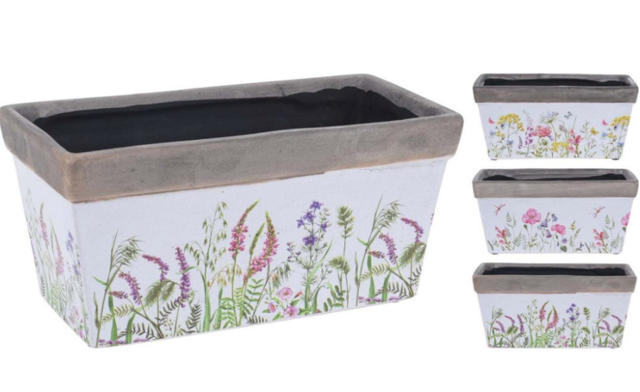 Truhlík 26x12,5x12cm keramika Truhlík 26x12,5x12cm keramika - Domácnost a úklid bytové dekorace, textilní doplňky