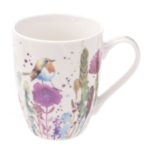 Hrnek porcelán 340ml Luční květy Hrnek porcelán 340ml Luční květy - Kuchyně stolování