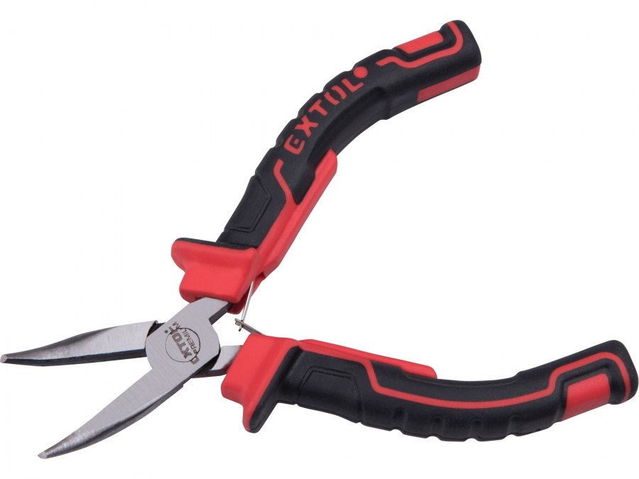 Kleště půlkul.125mm zahnuté mini Extol Premium - Dům a dílna ruční nářadí, organizery