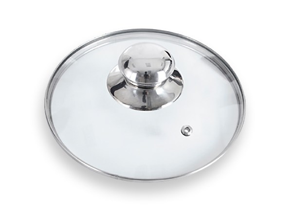 Poklice 18cm+úchyt sklo/nerez Poklice 18cm+úchyt sklo/nerez - Kuchyně nádobí, příslušenství