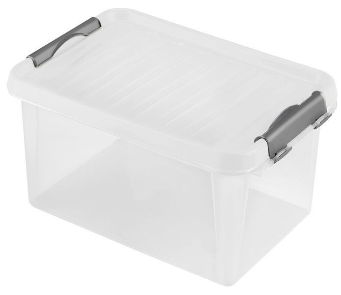 Box s víkem 8l 34x23x16cm víko mix barev, PH Box s víkem 8l 34x23x16cm víko mix barev, PH - Domácnost a úklid potřeby a pomůcky pro domácnost