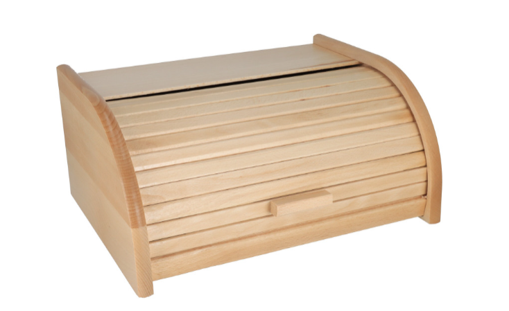 Chlebovka 38x29x18cm dřevo buk - Kuchyně skladování a zavařování potravin a nápojů