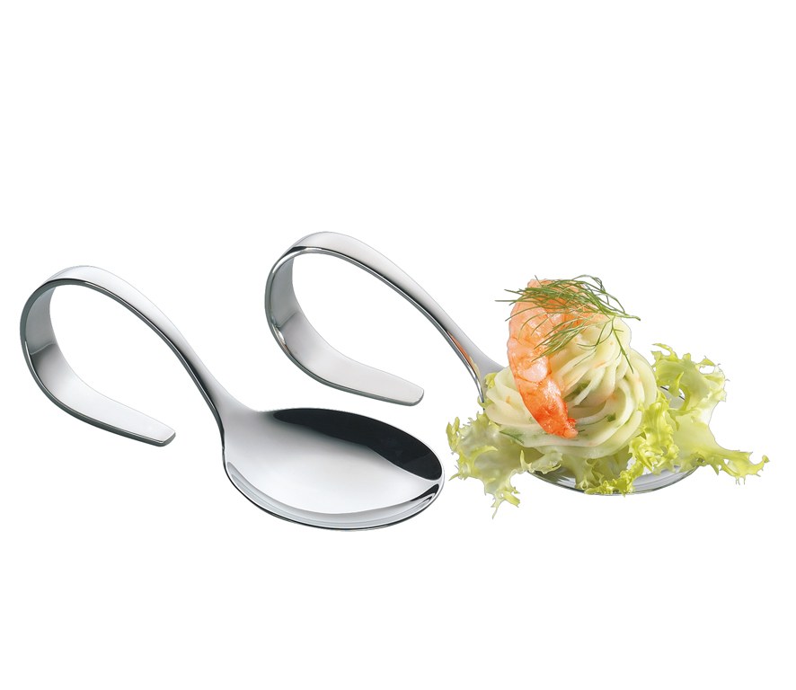 Lžička ochutnávací "kanapka" Lžička ochutnávací "kanapka" - Kuchyně kuchyňské náčiní a pomůcky