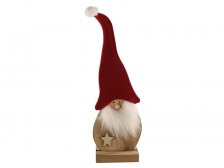Dekorace Santa Claus 29cm na podstavci