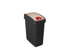 Koš odpadkový 25l Mange černý
