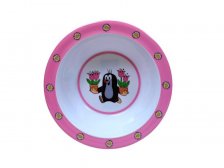 Miska 16cm Krtek mix motiv, melamin