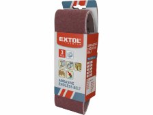 Pás brusný 75x533mm/P100 3ks Extol Premium