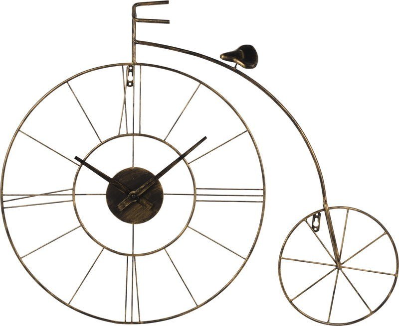 Hodiny nástěnné 80cm RETRO bicykl - Domácnost a úklid bytové dekorace,textilní doplňky