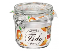 Dóza sklo+patentní uzávěr 0,35l Fido