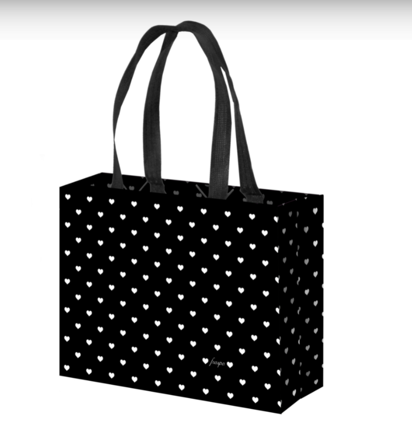 Taška nákupní 34x25cm Romantic do 4kg ekologická - Domácnost a úklid nákupní a dárkové tašky, koše, obaly