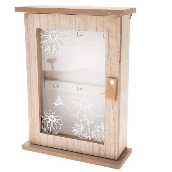 Skříňka na klíče 20x27x7cm,dřevo - Domácnost a úklid potřeby a pomůcky pro domácnost