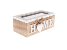 Krabička Home 18x9x7cm,dřevo