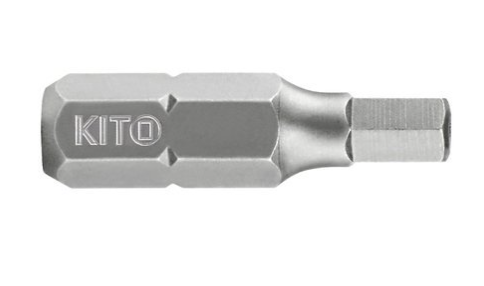 Bit imbus 3x25mm KITO - Nástavce, bity, adaptéry, klínky