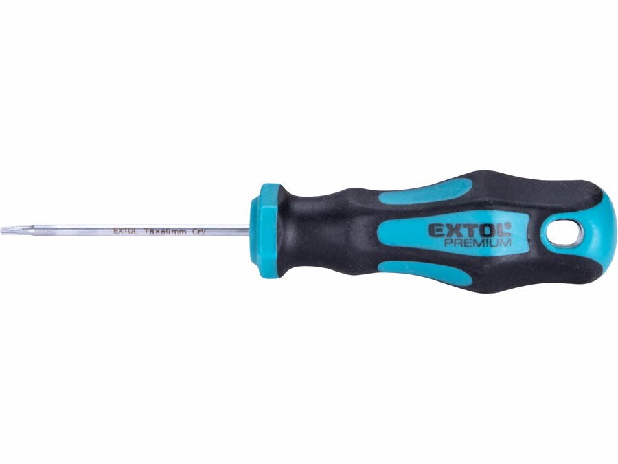 Šroubovák TORX TX8x60mm Extol Premium Šroubovák TORX TX8x60mm Extol Premium - Dům a dílna ruční nářadí, organizery