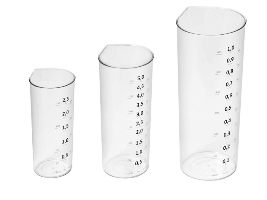 Sada odměrek 3ks/1l+0,5l+0,25l PH Sada odměrek 3ks/1l+0,5l+0,25l PH - Kuchyně kuchyňské náčiní a pomůcky