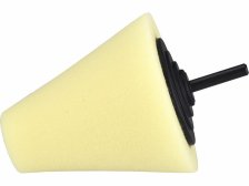 Kužel leštící žlutý 80mm/T80,stopka 6mm