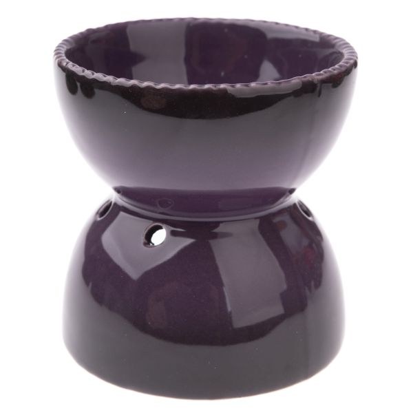 Aromalampa 11,5cm tm.fialová, keramika Aromalampa 11,5cm tm.fialová, keramika - Domácnost a úklid bytové dekorace, textilní doplňky