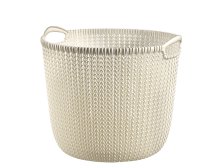 Košík 30l Knit L krémový