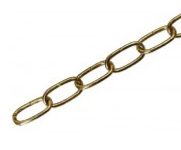 Řetěz 2mm ozdobný rovný ZN - Spojky řetězy,lana