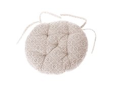 Sedák na židli 40cm světlý,textilní