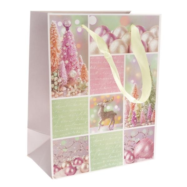 Taška vánoční 18x23x10cm Taška vánoční 18x23x10cm - Domácnost a úklid Zima + Vánoce