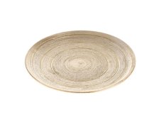 Podnos 25,5cm zlatý,keramika