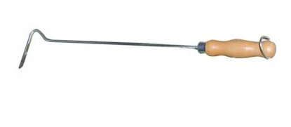 Pohrabáč 50cm dřevo/Zn Pohrabáč 50cm dřevo/Zn - Dům a dílna kouřovina