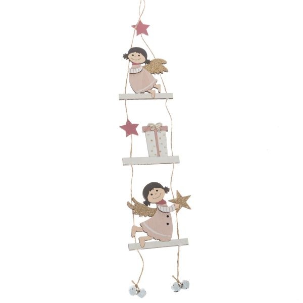 Dekorace závěsná Andílci 60cm - Domácnost a úklid Vánoce