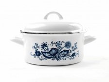 Rendlík s poklicí 24cm/4,75l Cibulák smalt