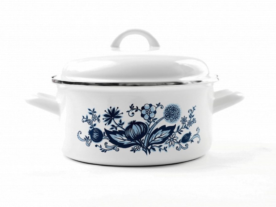 Rendlík s poklicí 24cm/4,75l Cibulák smalt Rendlík s poklicí 24cm/4,75l Cibulák smalt - Kuchyně nádobí, příslušenství